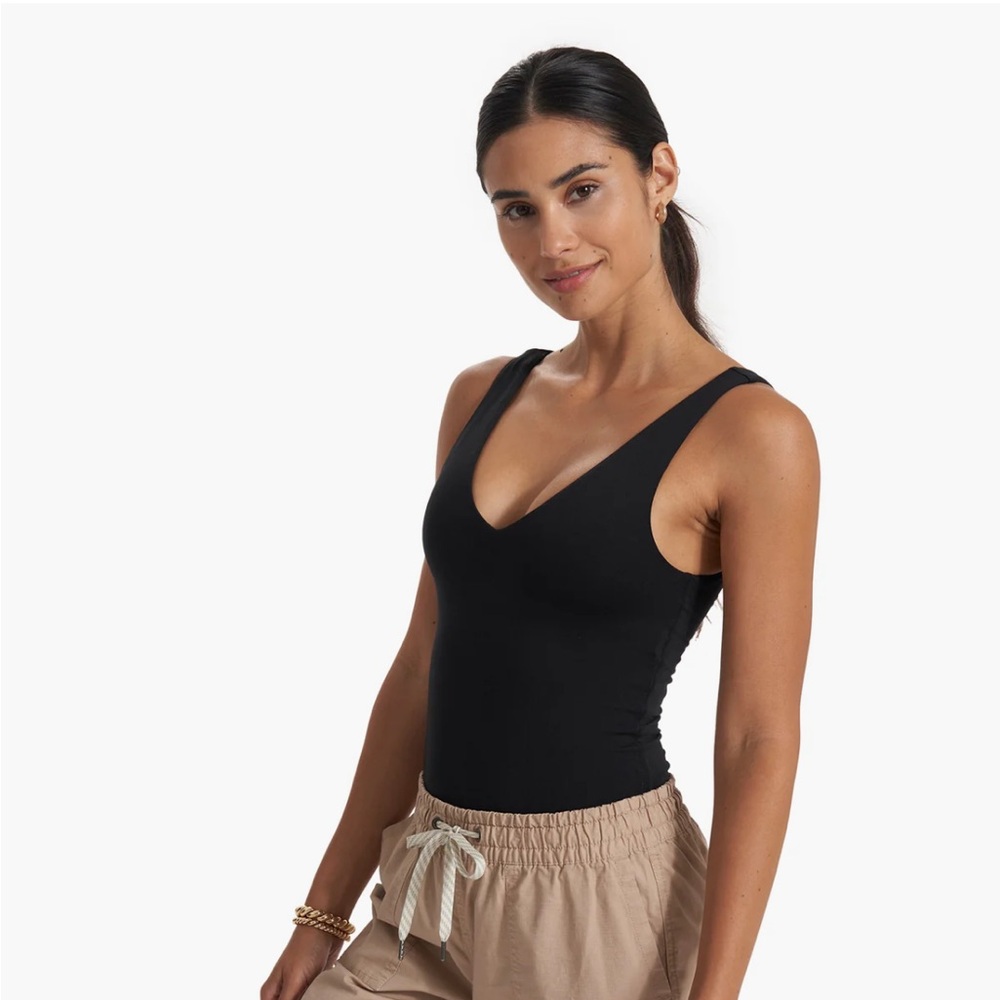 Vuori Halo Bodysuit- Black- XS